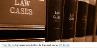 Photo os Law Cases books