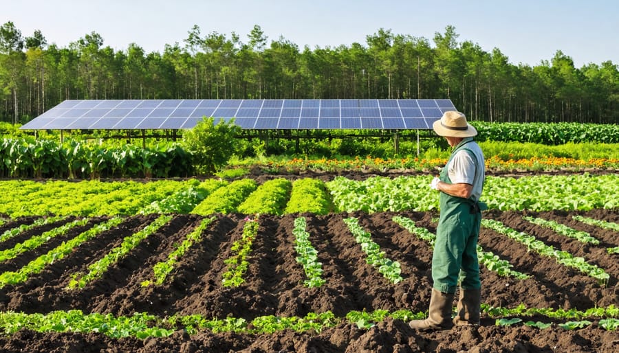 Florishing farm 