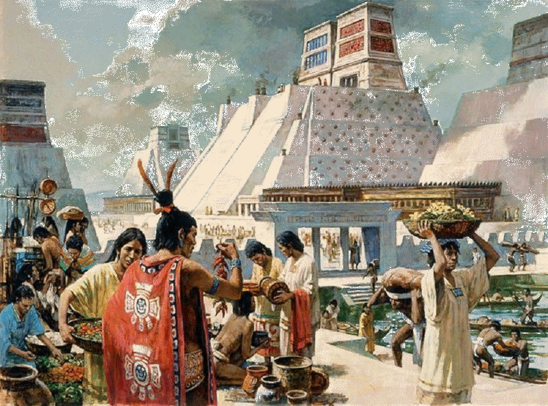 Business Picture of Maya civilization