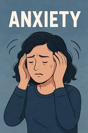 Mental health awareness and prevalence showing anxiety, depression, and treatment gap