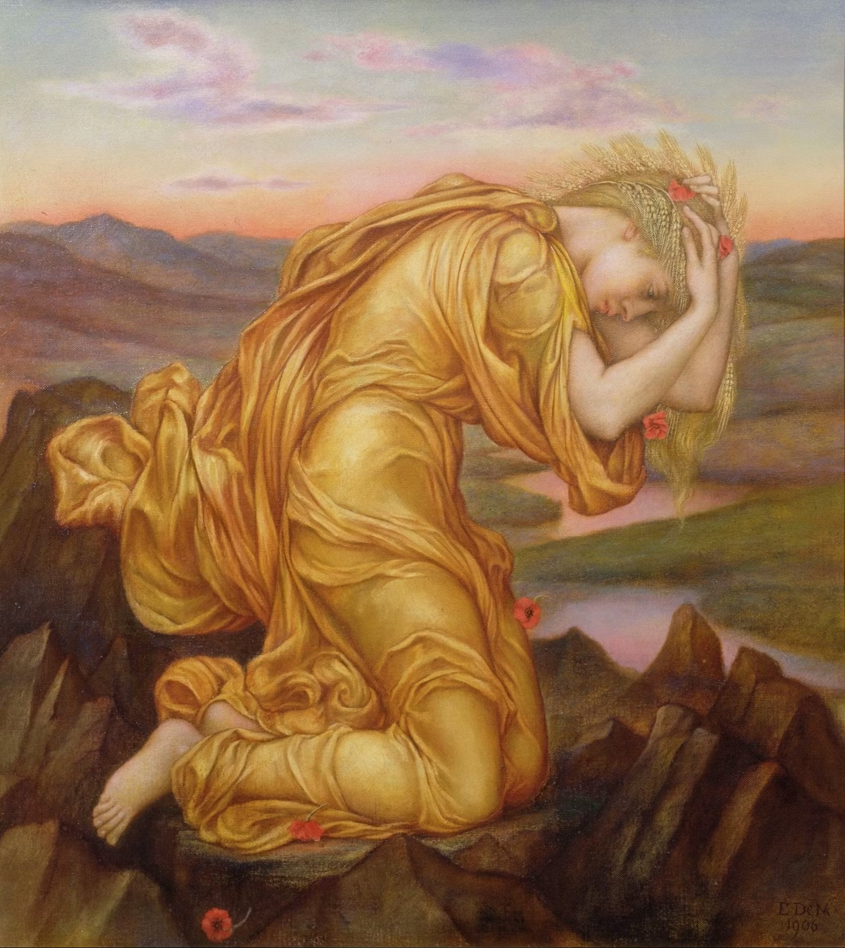 Demeter Mourning Persephone